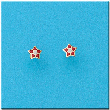 PENDIENTES ORO 18KL ESTRELLA