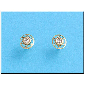 PENDIENTES ORO 18KL ESTRELLAS