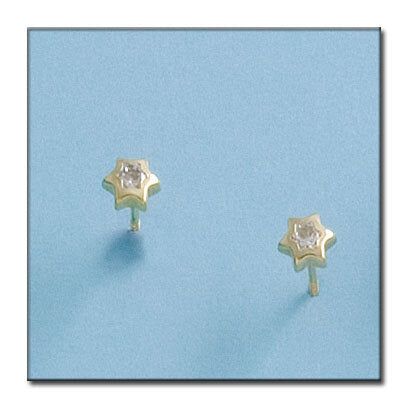 PENDIENTES ORO 18KL ESTRELLAS