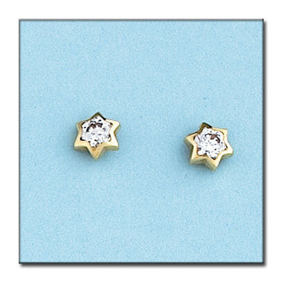 PENDIENTES ORO 18KL ESTRELLAS