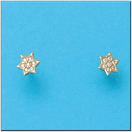 PENDIENTES ORO 18KL ESTRELLAS