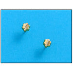 PENDIENTES ORO 18KL FLOR