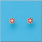 PENDIENTES ORO 18KL FLOR