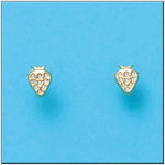 PENDIENTES ORO 18KL FRESAS