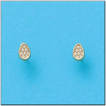 PENDIENTES ORO 18KL GOTA