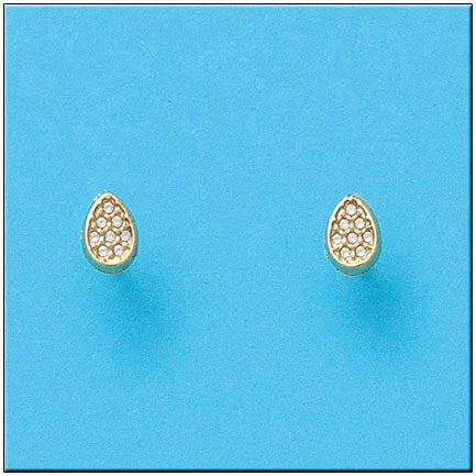 PENDIENTES ORO 18KL GOTA