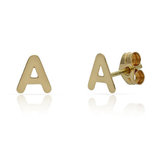 PENDIENTES ORO 18KL INICIALES - Abecedario: Z 