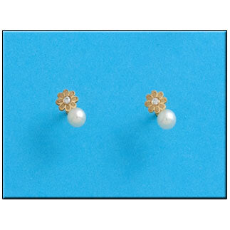 PENDIENTES ORO 18KL MARGARITA