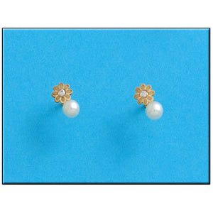 PENDIENTES ORO 18KL MARGARITA