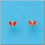 PENDIENTES ORO 18KL MARIPOSA