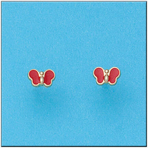 PENDIENTES ORO 18KL MARIPOSA