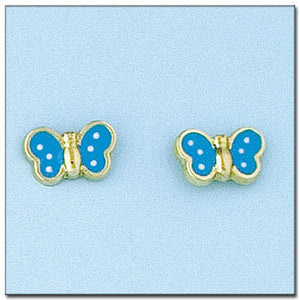 PENDIENTES ORO 18KL MARIPOSA