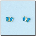 PENDIENTES ORO 18KL MARIPOSA