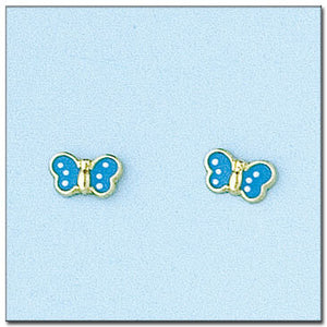 PENDIENTES ORO 18KL MARIPOSA