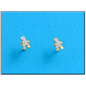 PENDIENTES ORO 18KL NIÑO PEQUEÑO