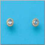 PENDIENTES ORO 18KL OVAL