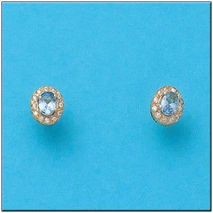 PENDIENTES ORO 18KL OVAL