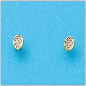 PENDIENTES ORO 18KL OVALADO