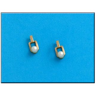 PENDIENTES ORO 18KL PERLAS