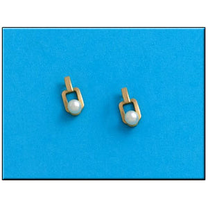 PENDIENTES ORO 18KL PERLAS