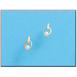 PENDIENTES ORO 18KL PERLAS