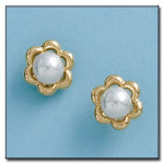 PENDIENTES ORO 18KL PERLAS 10MM