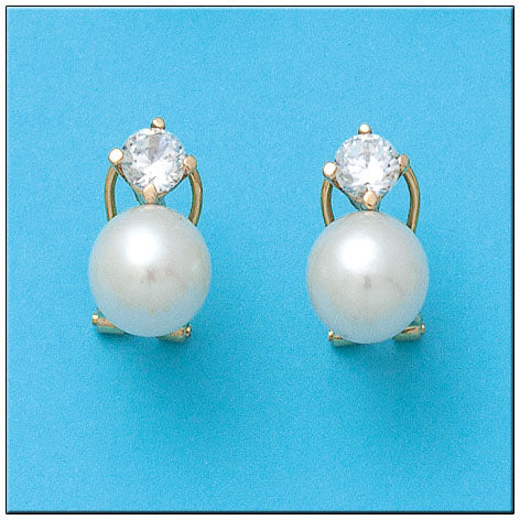 PENDIENTES ORO 18KL PERLAS CULTIVADAS