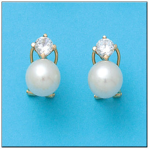 PENDIENTES ORO 18KL PERLAS CULTIVADAS