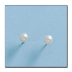 PENDIENTES ORO 18KL PERLAS SHELL 4MM