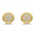PENDIENTES ORO 18KL REDONDOS 11MMP1755