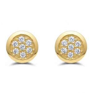 PENDIENTES ORO 18KL REDONDOS 11MMP1755