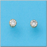 PENDIENTES ORO 18KL REDONDOS 6MM