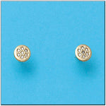 PENDIENTES ORO 18KL REDONDOS 6MM