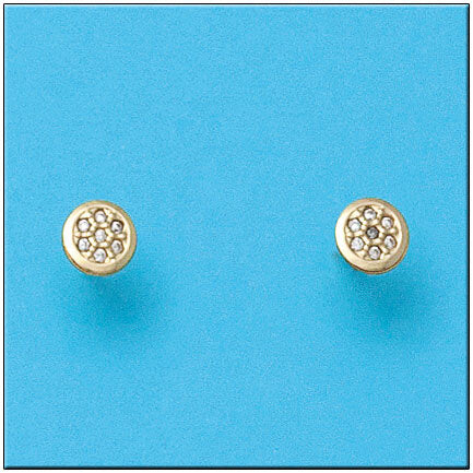 PENDIENTES ORO 18KL REDONDOS 6MM