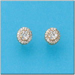 PENDIENTES ORO 18KL REDONDOS 8MM