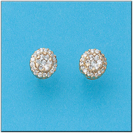PENDIENTES ORO 18KL REDONDOS 8MM