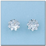 PENDIENTES ORO BLANCO 18KL