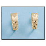 PENDIENTES ORO TALLADO