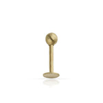 PIERCING ORO 18KL LABIO BOLA