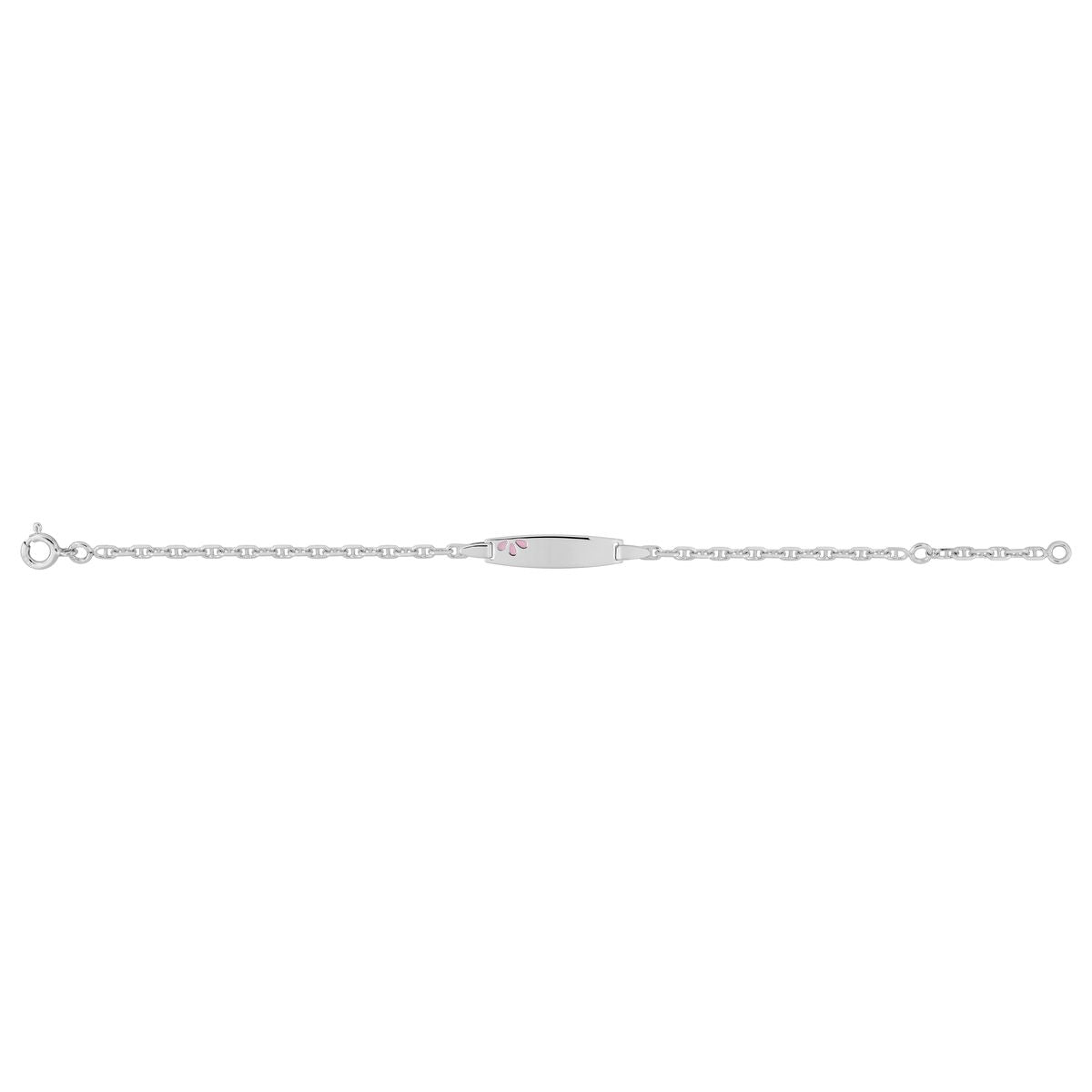 Pulsera Argyor bb lacado rosa AG rod