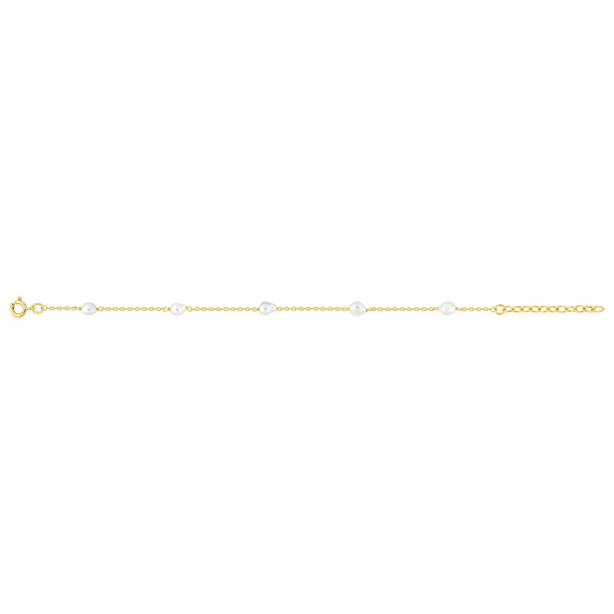 Pulsera Argyor PERLA CULTIVADA A.DUL PLAQUÉ OR