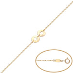 PULSERA ESTRELLA + CORAZON ORO 18KL