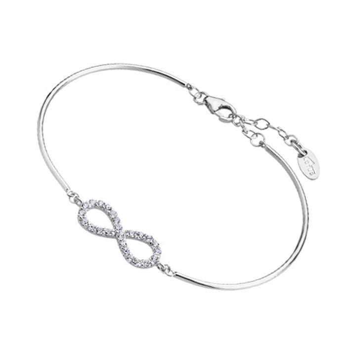 Pulsera Lotus Silver LP1253-2/1 Símbolo Infinito, Plata 1ª Ley