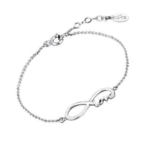 Pulsera Lotus Silver LP1297-2/1 Símbolo Infinito, Plata 1ª Ley
