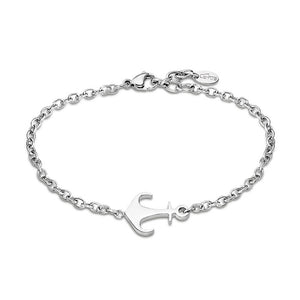 Pulsera Lotus Style Ancla LS1995-2/1, Plata 1ª Ley