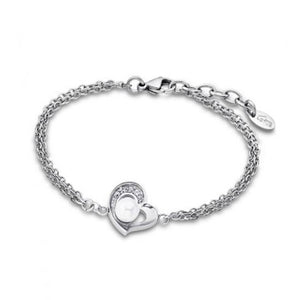 Pulsera Lotus Style Pearls LS1993-2/1, Plata 1ª Ley