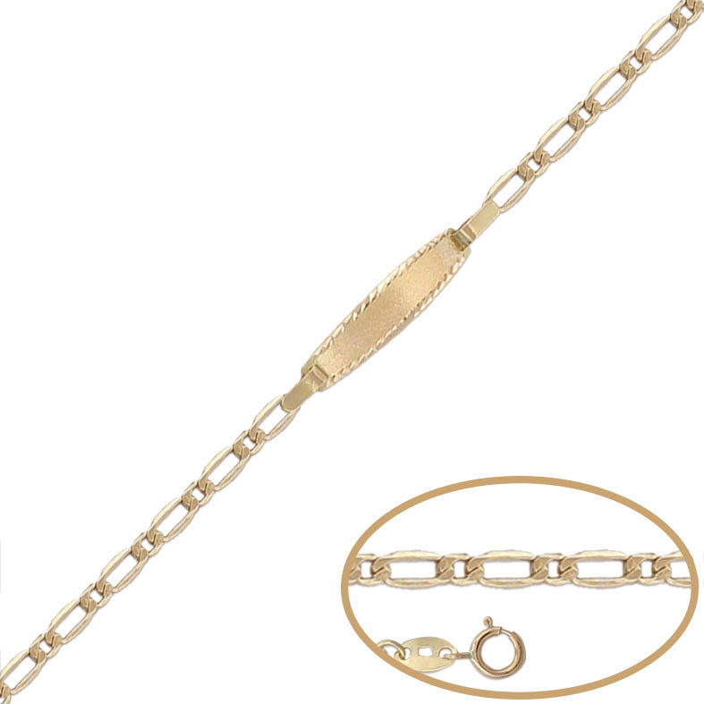 PULSERA ORO 18KL - 12 CM - Peso: 1.00 gr 