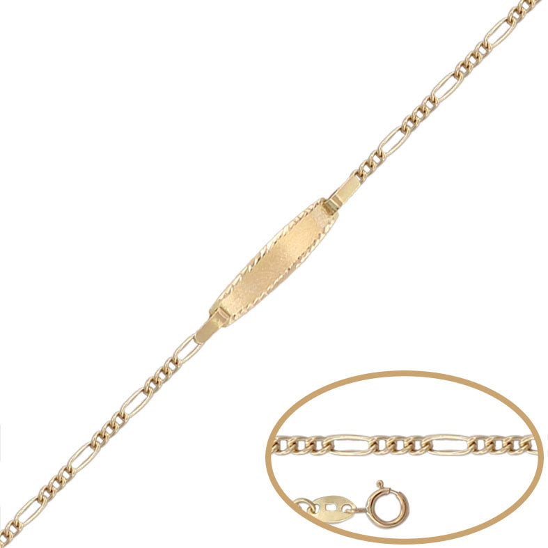 PULSERA ORO 18KL - 12CM - Peso: 0.85 gr 