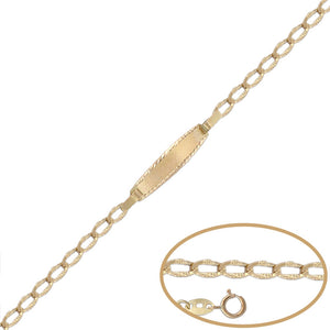 PULSERA ORO 18KL - 12CM - Peso: 1.05 gr 