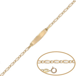 PULSERA ORO 18KL - 12CM - Peso: 1.10 gr 